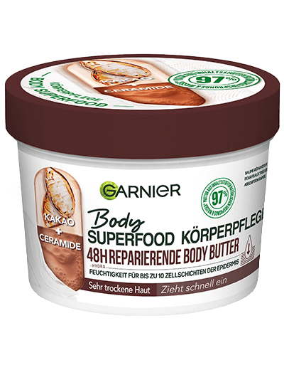 Body Superfood Körperpflege 48h reparierende Body Butter Kakao - Produktabbildung